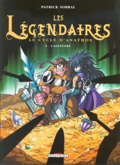 Couverture de l'album Les Légendaires Tome 9 Le Cycle d'Anathos : L'Alystory