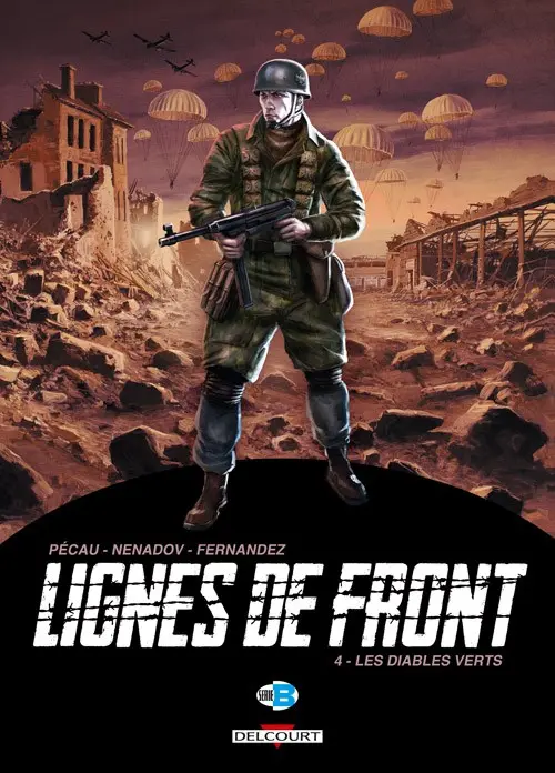 Couverture de l'album Lignes de front Tome 4 Les diables verts