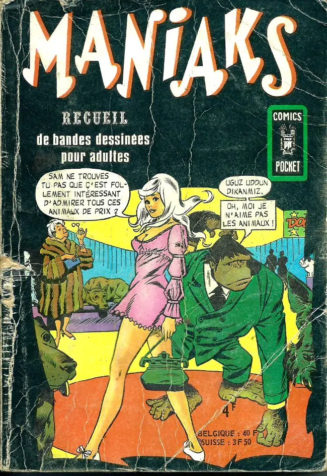 Couverture de l'album Maniaks Album N° 3