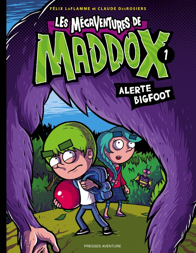 Couverture de l'album Les mégaventures de Maddox Tome 1 Alerte Bigfoot