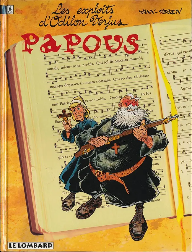 Couverture de l'album Les exploits d'Odilon Verjus Tome 1 Papous