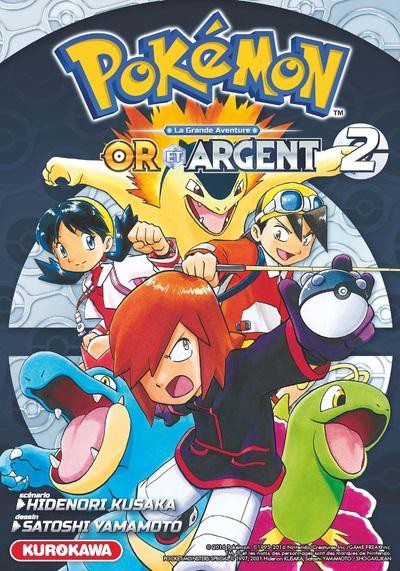 Couverture de l'album Pokémon - La grande aventure : Or et Argent 2