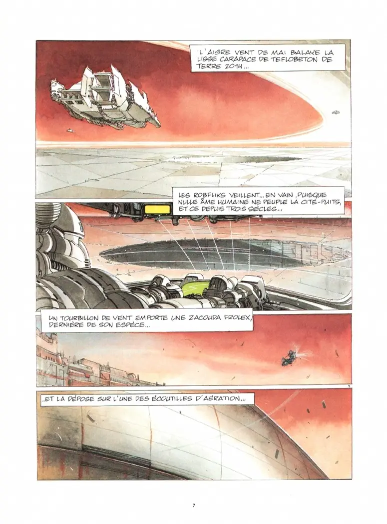Planche de l'album La Caste des Méta-Barons Tome 2 Honorata la trisaïeule