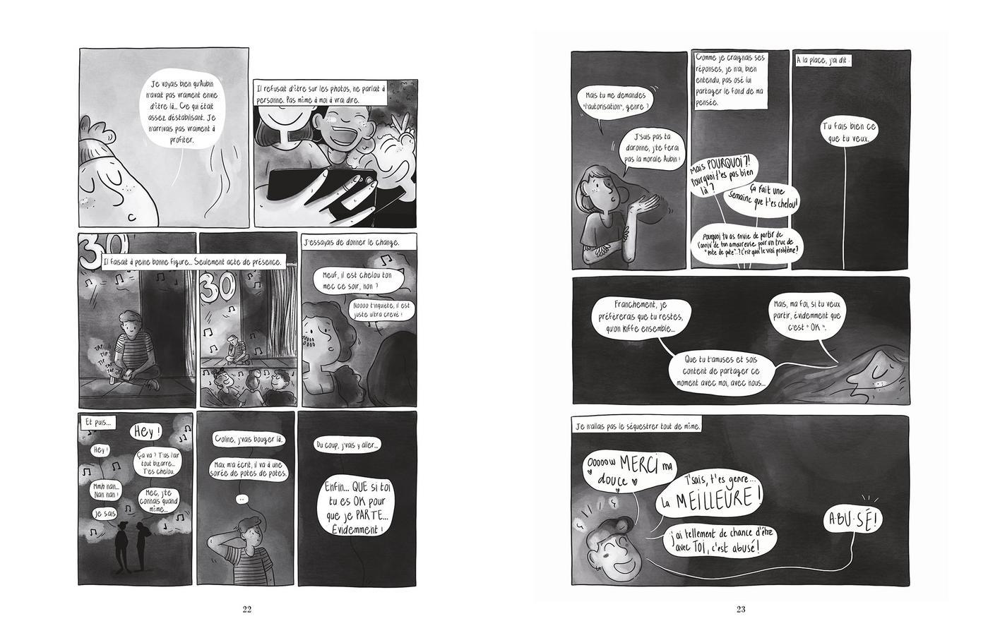 Planche de l'album Fragments Rassembler les coeurs brisés