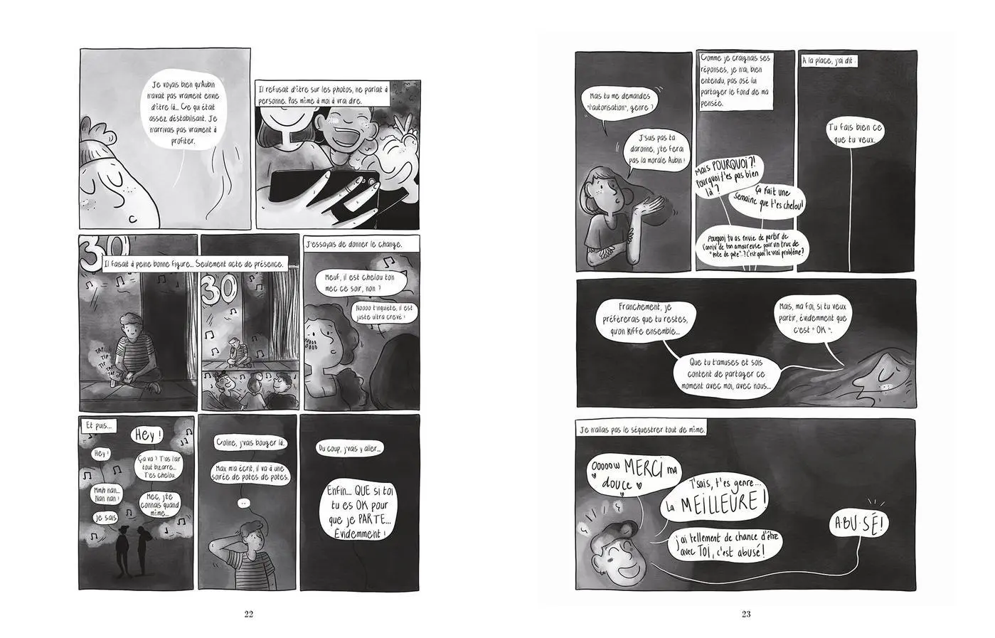 Planche de l'album Fragments Rassembler les coeurs brisés