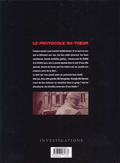 Verso de l'album Le Protocole du tueur Tome 2 2/2 Mortel Souvenir
