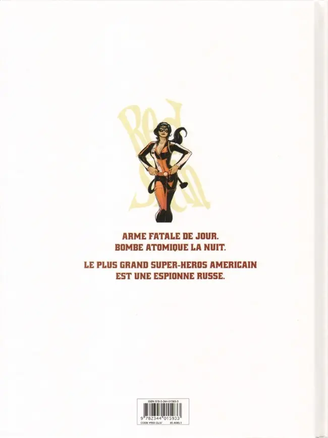 Verso de l'album Red Skin Tome 2 Jacky