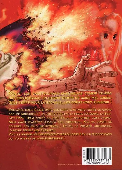Verso de l'album Sun-Ken Rock 6