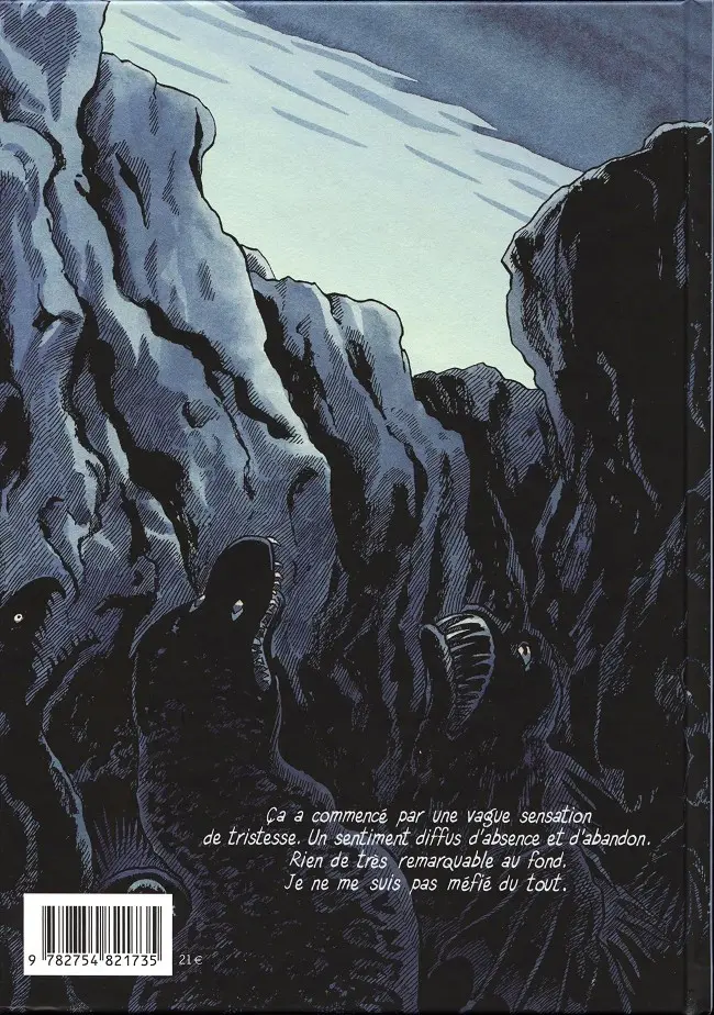 Verso de l'album La Terreur des hauteurs