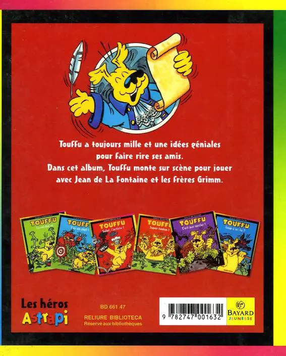 Verso de l'album Touffu 3ème Série - Poche Tome 7 Joue les classiques