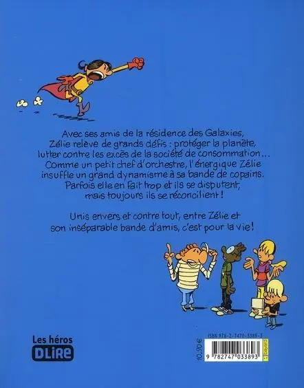 Verso de l'album Zélie et compagnie Tome 6 Pour la vie