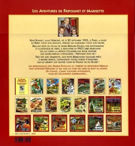 Verso de l'album Fripounet et Marisette Tome 7 La plongée du Pélican
