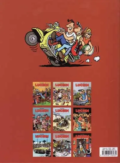 Verso de l'album Lucien Tome 6 Lulu s'maque