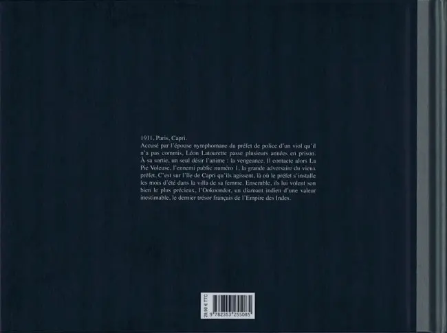 Verso de l'album Nuits Indiennes