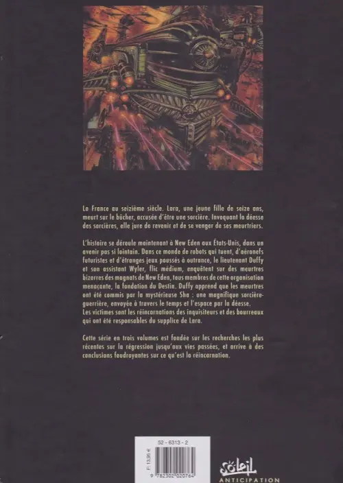 Verso de l'album Sha Tome 3 Soul Vengeance