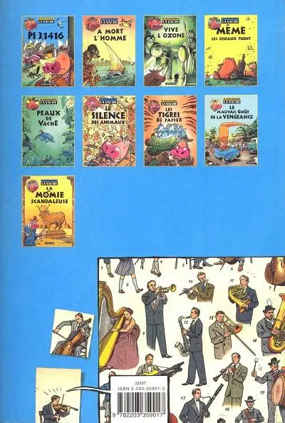 Verso de l'album La Vache Tome 1 PI 3,1416
