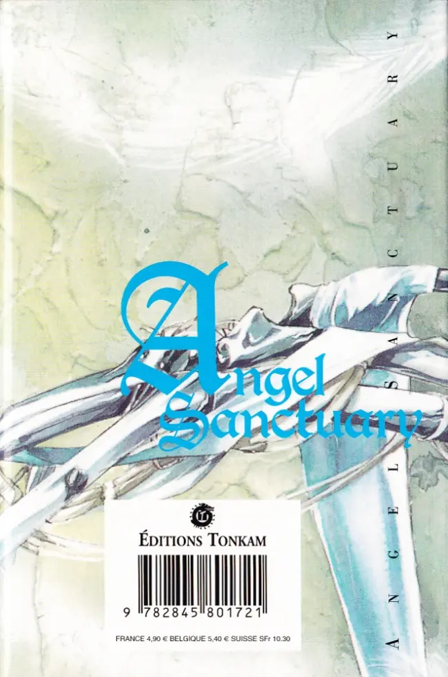 Verso de l'album Angel Sanctuary 15