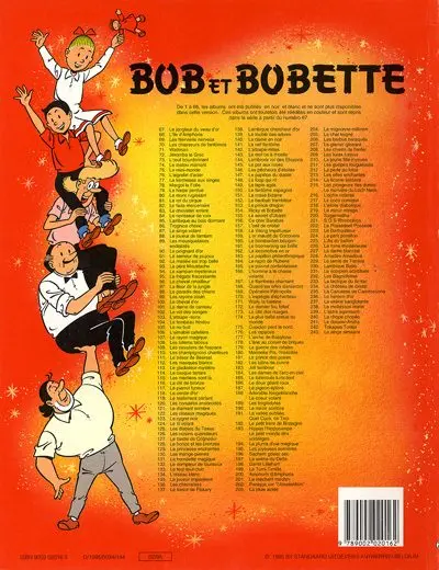 Verso de l'album Bob et Bobette Tome 243 Le singe similaire