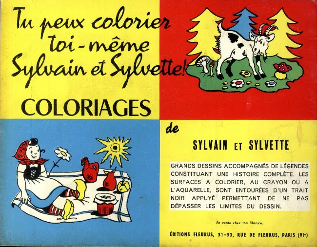 Verso de l'album Sylvain et Sylvette Tome 54 La bonne odeur de pain frais