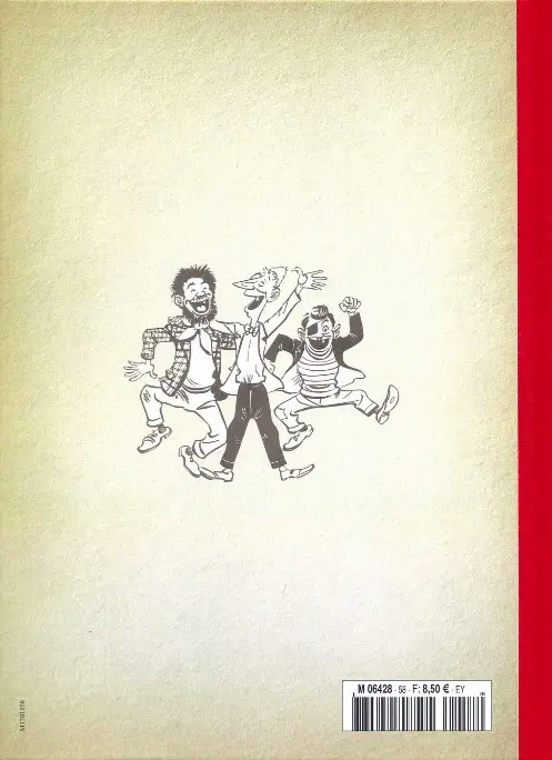 Verso de l'album Les Pieds Nickelés - La collection Tome 59 Les Pieds Nickelés attractions en tous genres