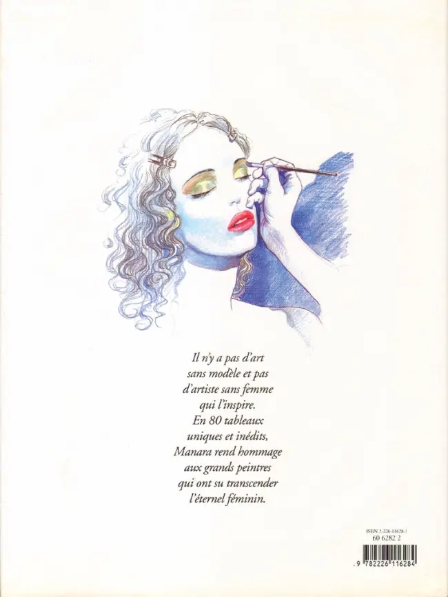 Verso de l'album La modèle