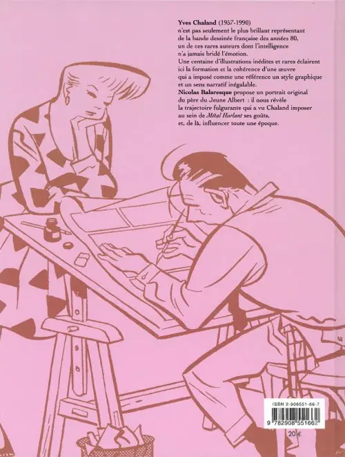 Verso de l'album L'enfance de l'œil