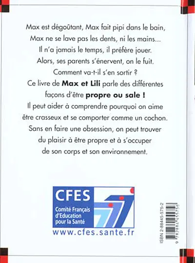 Verso de l'album Ainsi va la vie Tome 56 Max ne veut pas se laver