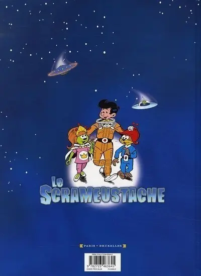 Verso de l'album Le Scrameustache Tome 27 Les naufragés du chastang
