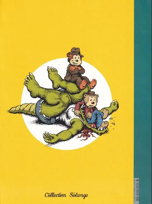 Verso de l'album Fuzzy le lapin et ses copains