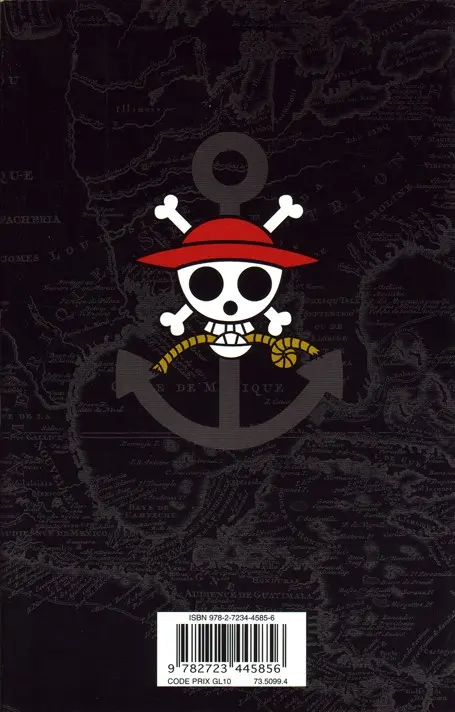 Verso de l'album One Piece Tome 22 Espoir