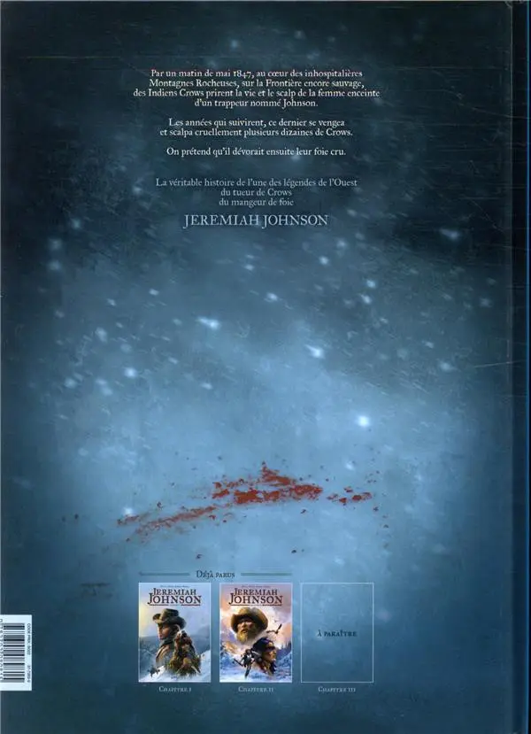 Verso de l'album Jeremiah Johnson Chapitre II