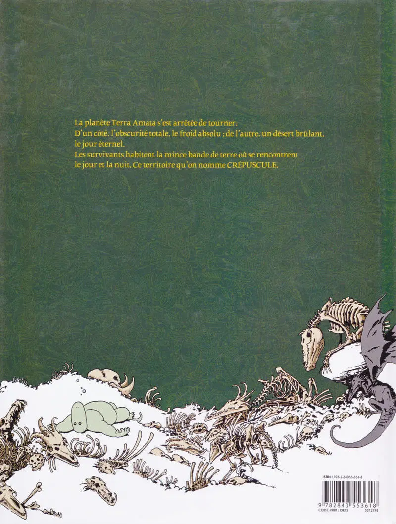 Verso de l'album Donjon Crépuscule Tome 101 Le Cimetière des Dragons