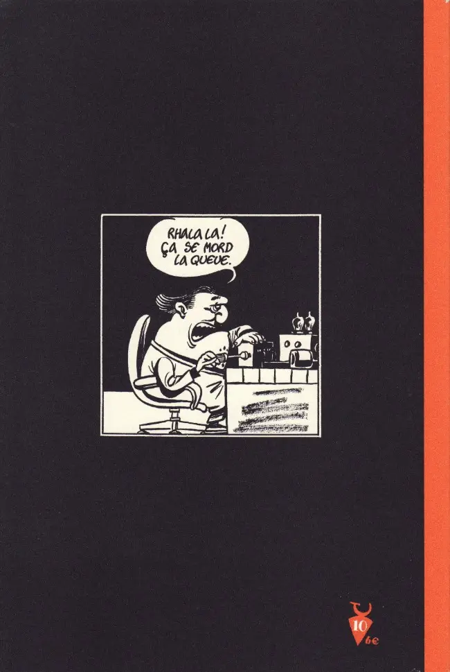 Verso de l'album Cercle vicieux