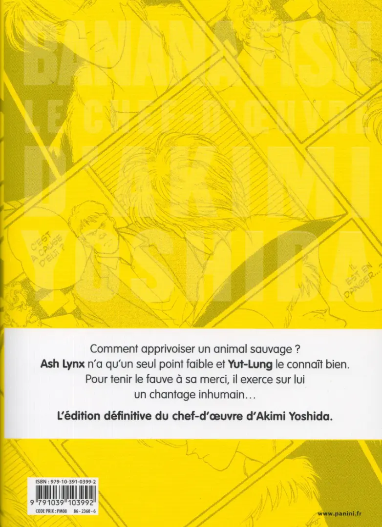 Verso de l'album Banana fish Perfect édition 7