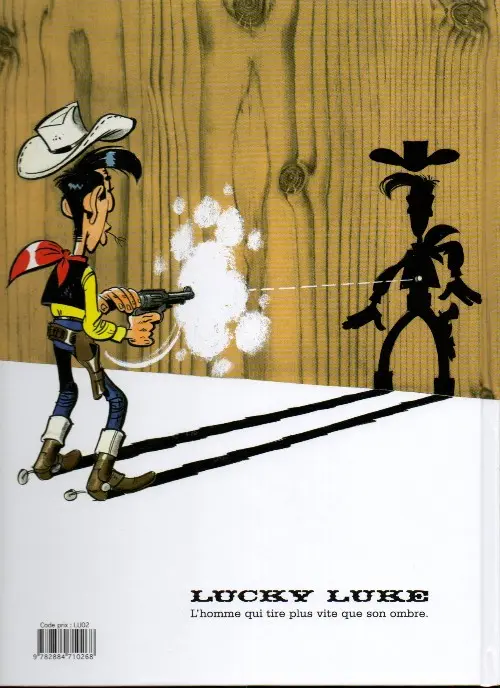 Verso de l'album Lucky Luke Tome 36 Western Circus