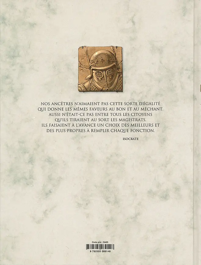 Verso de l'album Murena Tome 11 Lemuria