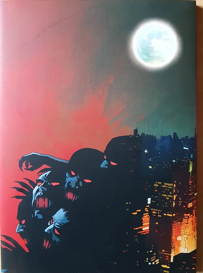 Verso de l'album Vampire State Building Tome 1