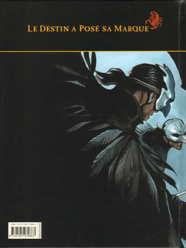 Verso de l'album Le Scorpion Tome 12 Le Mauvais Augure