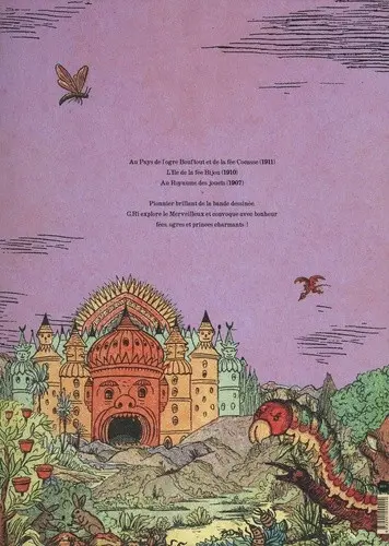 Verso de l'album L'Île de la fée Bijou