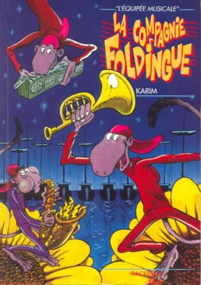 Verso de l'album Cité des mascottes