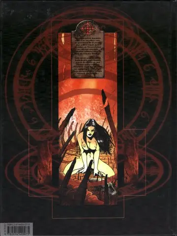 Verso de l'album Claudia chevalier vampire Tome 1 La porte des enfers
