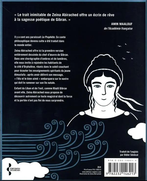 Verso de l'album Le prophète