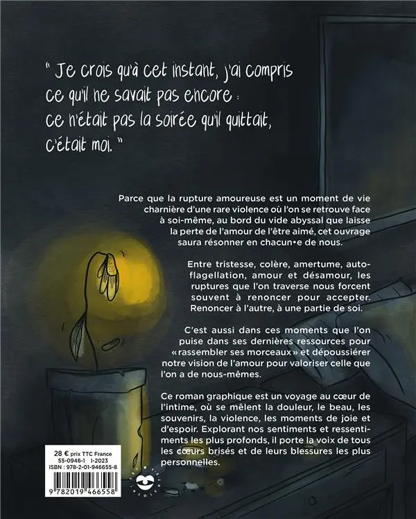 Verso de l'album Fragments Rassembler les coeurs brisés