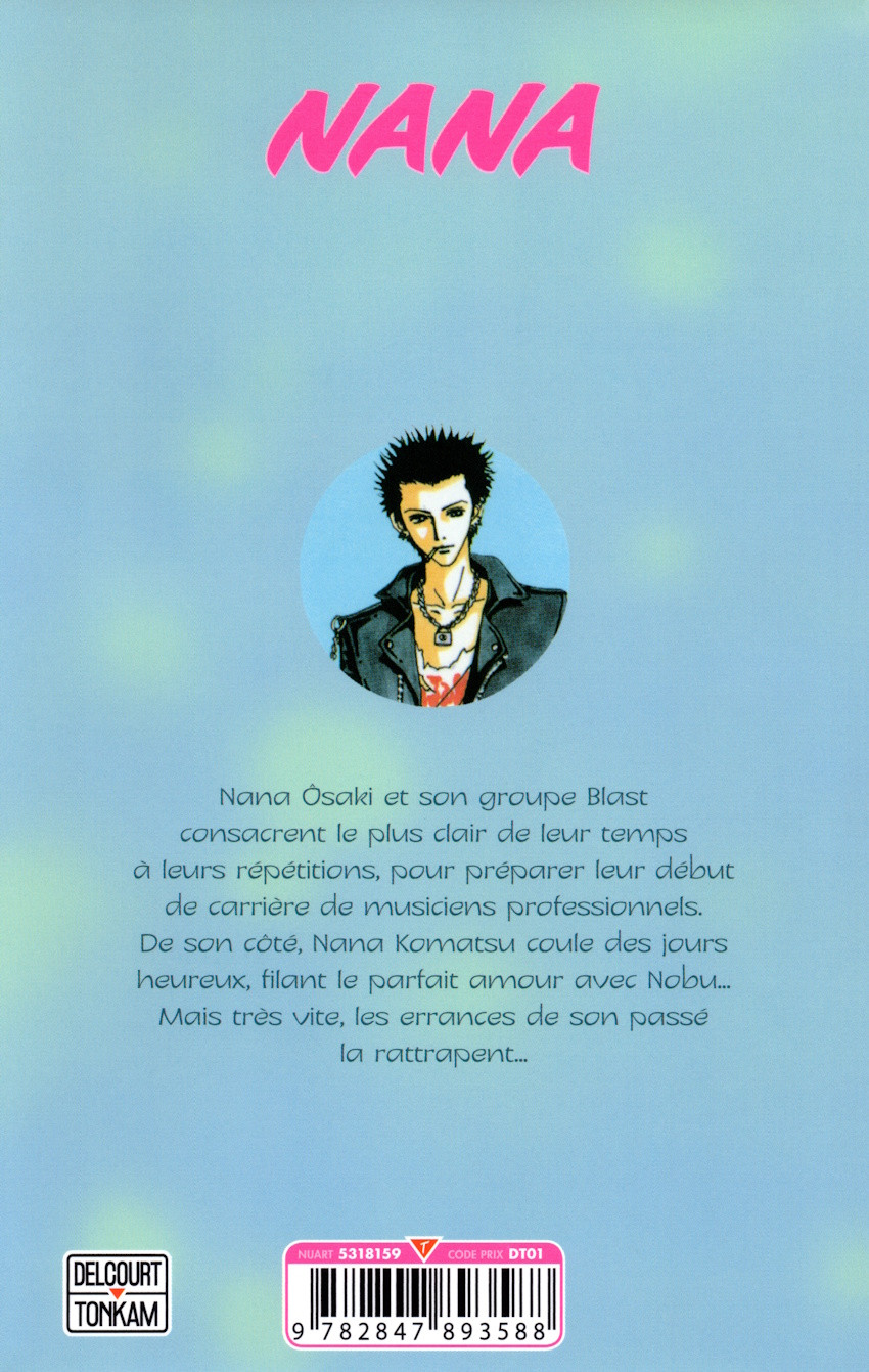 Verso de l'album Nana 8