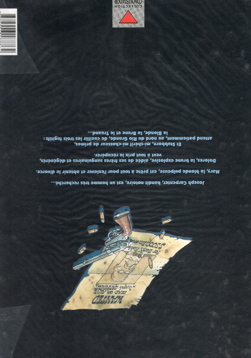 Verso de l'album Trio Grande Adios Palomita