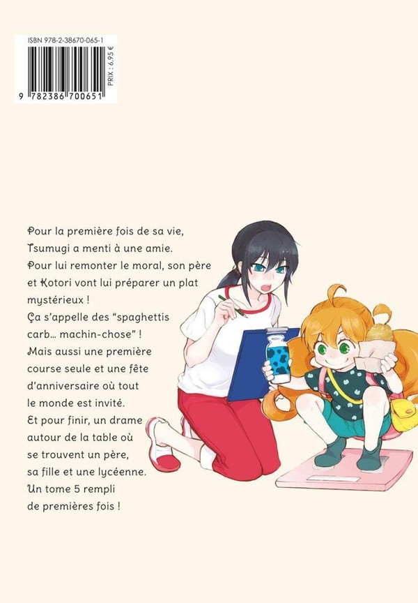 Verso de l'album Sweetness & Lightning 5