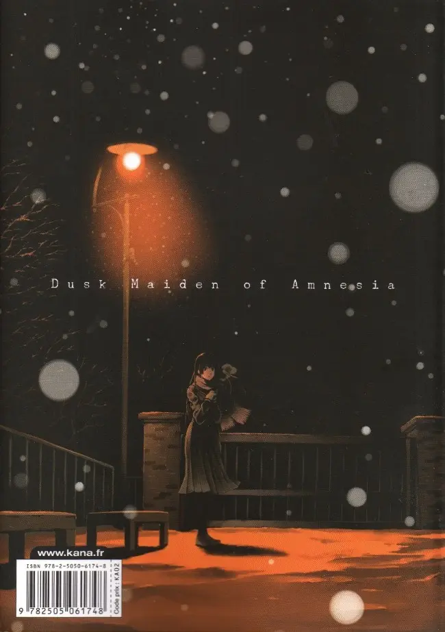 Verso de l'album Dusk Maiden of Amnesia 5