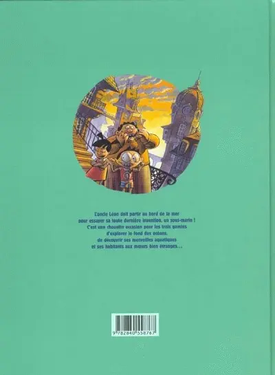 Verso de l'album Les Gamins Tome 3 Les gamins perdus dans l'océan