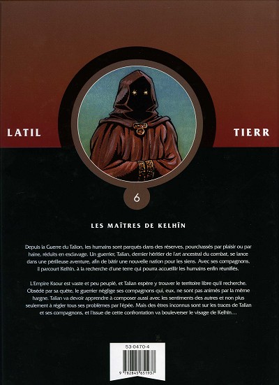 Verso de l'album Les Guerriers Tome 6 Les maîtres de Kelhîn