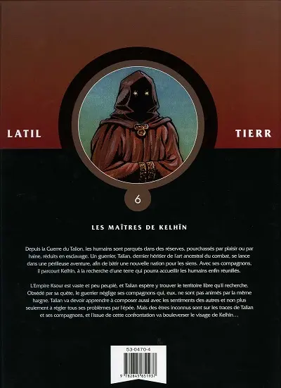 Verso de l'album Les Guerriers Tome 6 Les maîtres de Kelhîn